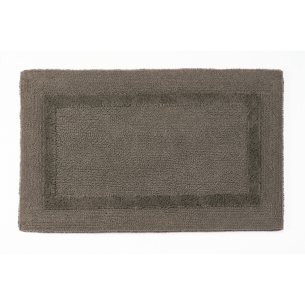 Reversible Bath Mat 920 by Designer Abyss & Habidecor in Gris Grey